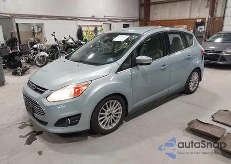 2014 Ford C-Max Hybrid Sel z USA, uszkodzony, nr VIN 1FADP5BU4EL505464